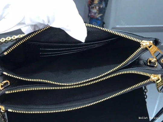 Affordable VUITTON LOUIS ZIP POCHETTE DOUBLE 0709